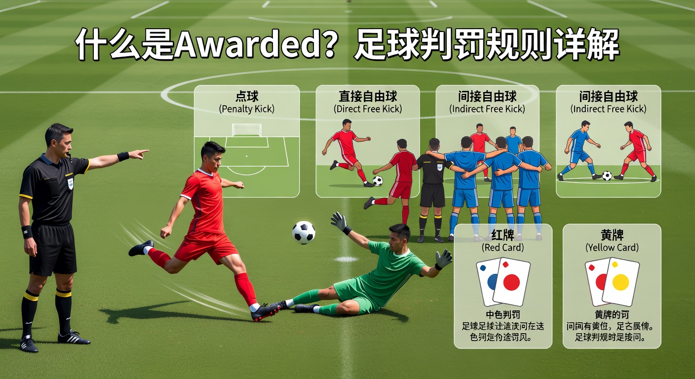 什么是Awarded？足球判罚规则详解
