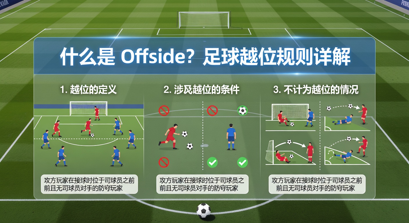 什么是 Offside？足球越位规则详解