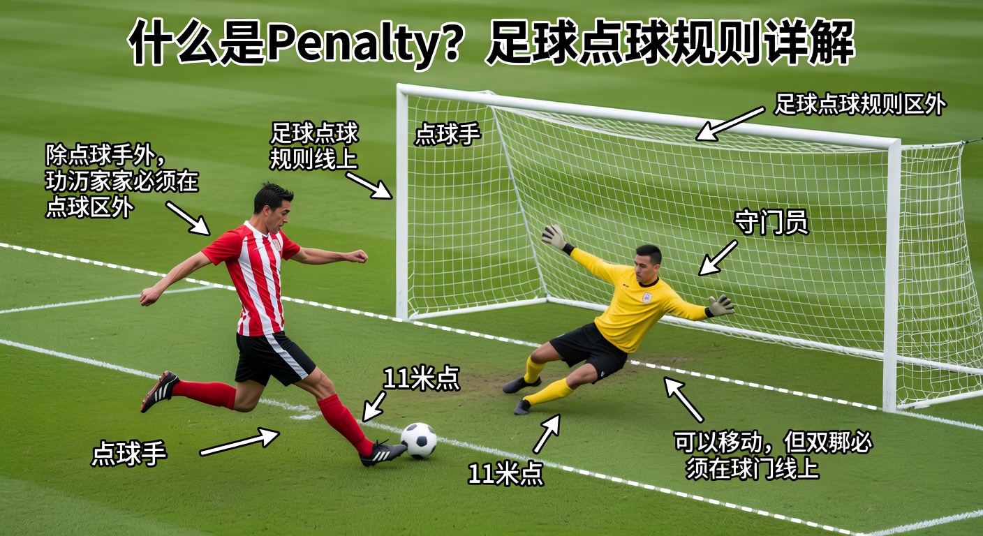 什么是Penalty？足球点球规则详解
