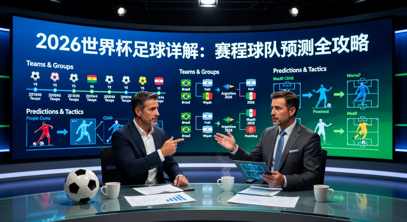 2026世界杯足球详解：赛程球队预测全攻略