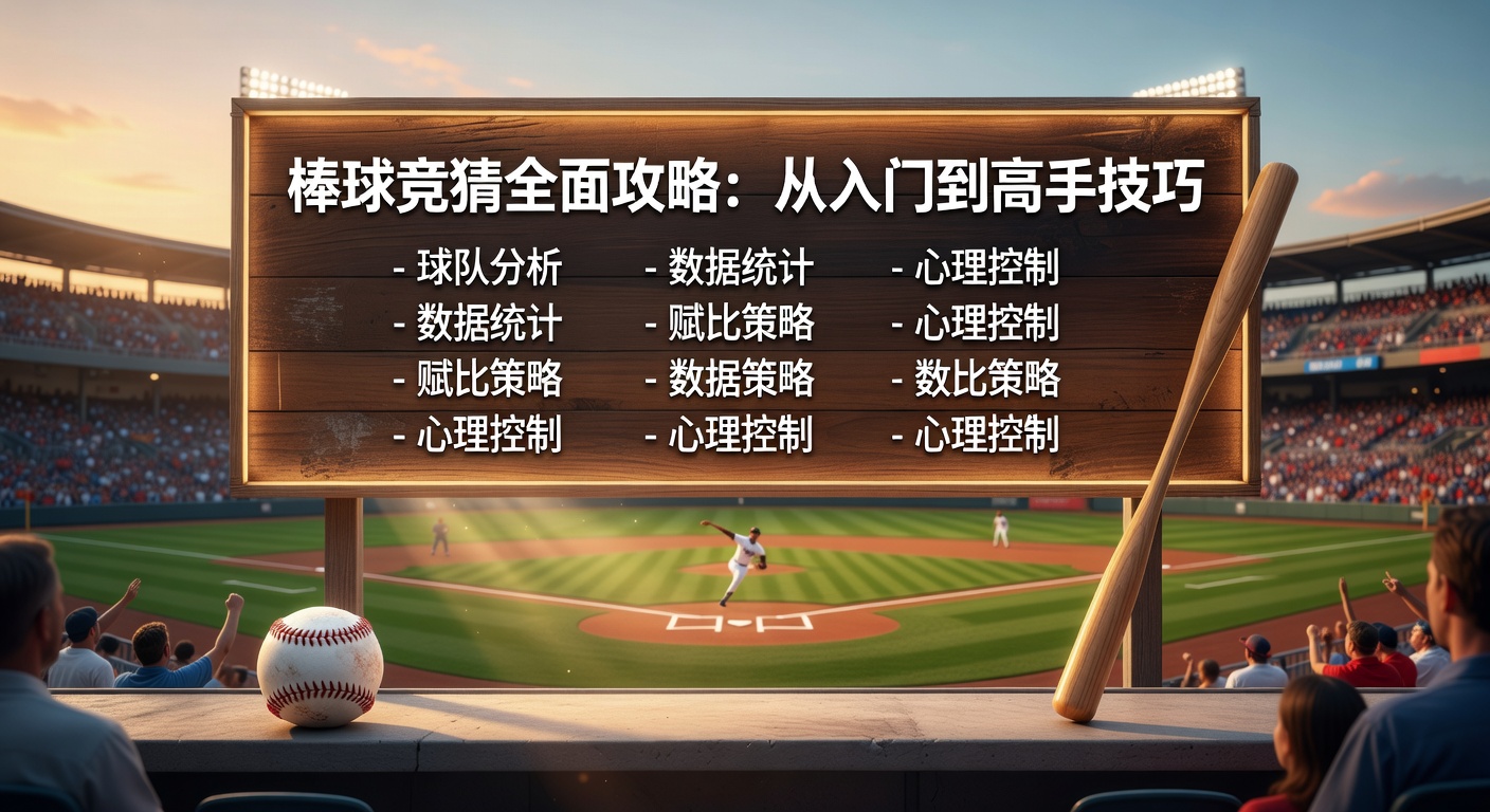 棒球竞猜攻略：新手高手实战技巧